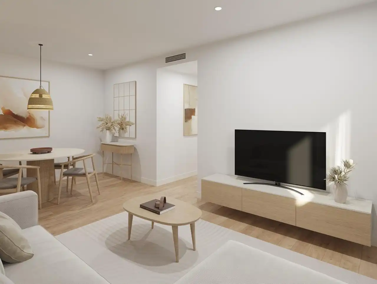 Sala d'estar de Planta baixa en venda en Carlet amb Aire condicionat