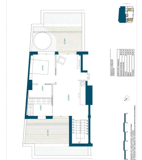 Foto 2 de Ático en venta en Centre, Badalona