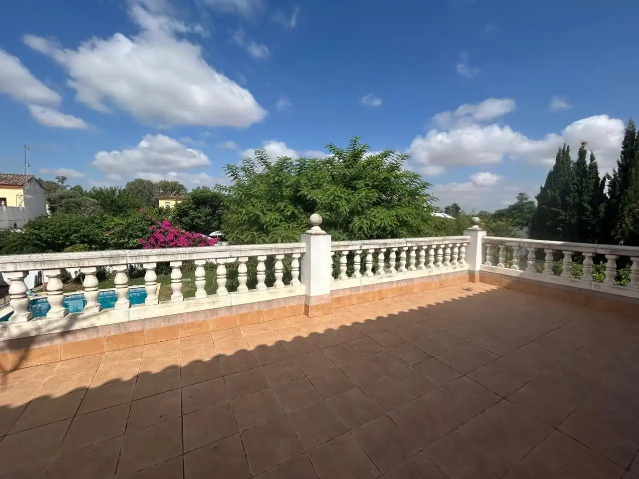 Terraza de Casa o chalet en venta en Alcalá de Guadaira con Aire acondicionado, Jardín privado y Terraza