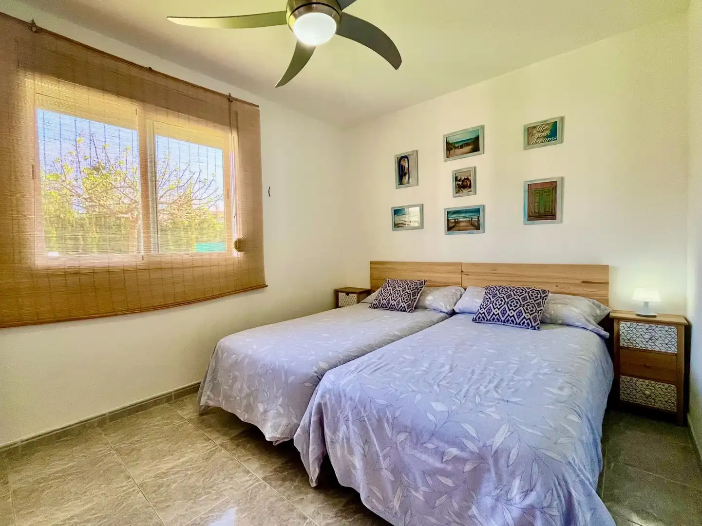 Bedroom of Apartments for rent in Sant Llorenç des Cardassar  with Air Conditioner, Heating and Private garden