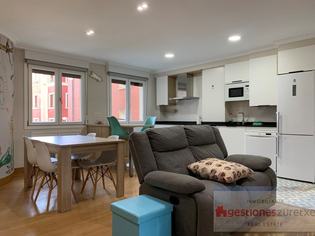 Sala de estar de Piso de alquiler en Bilbao 