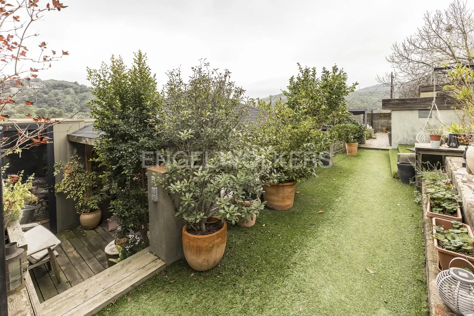 Terraza de Casa o chalet en venta en Barcelona con Aire acondicionado, Calefacción y Jardín privado