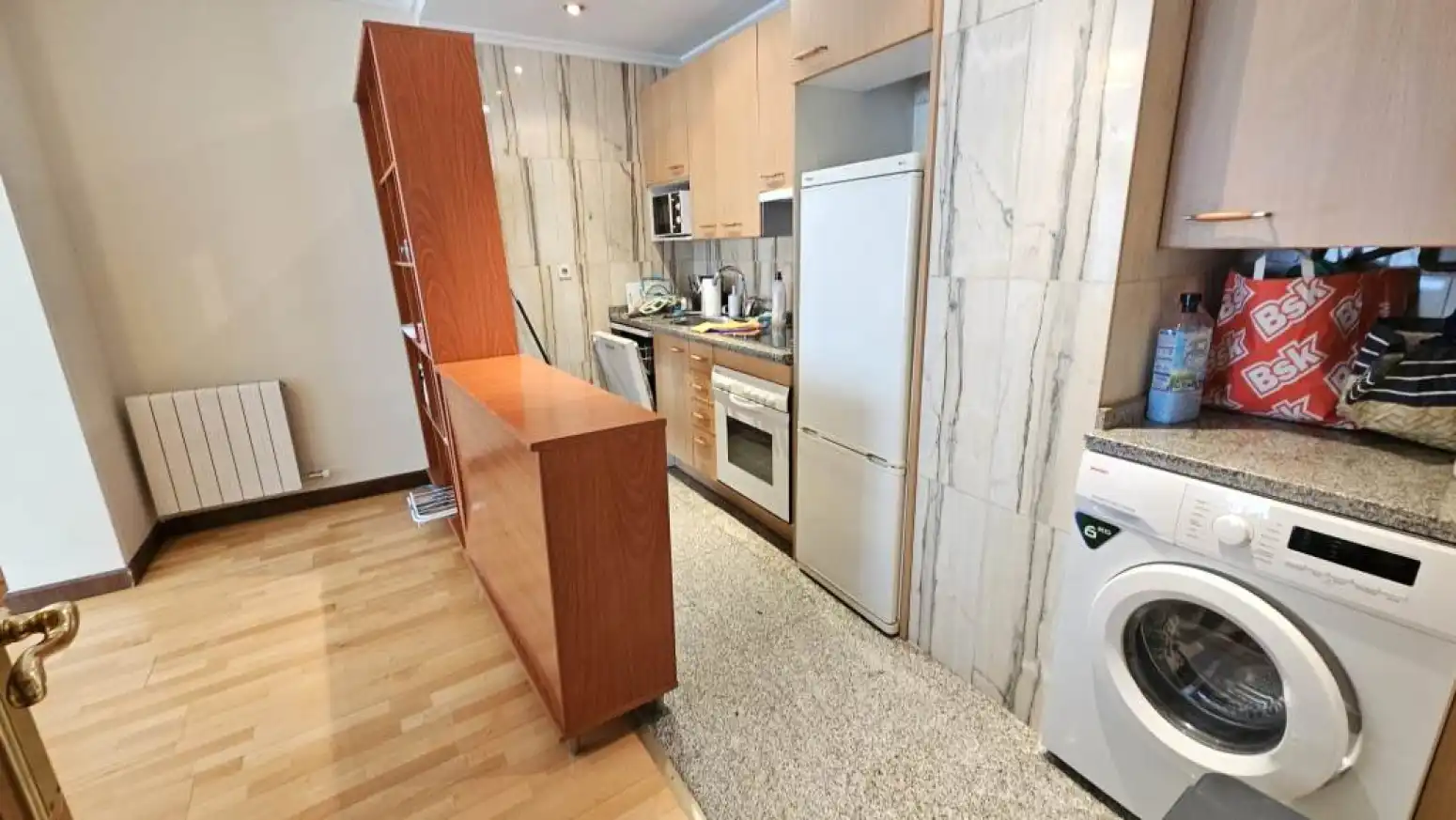 Kitchen of Flat for rent in Salamanca  with Heating and Furnished