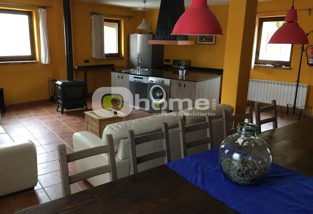 Living room of Houses for sale in Montamarta  with Heating, Private garden and Terrace