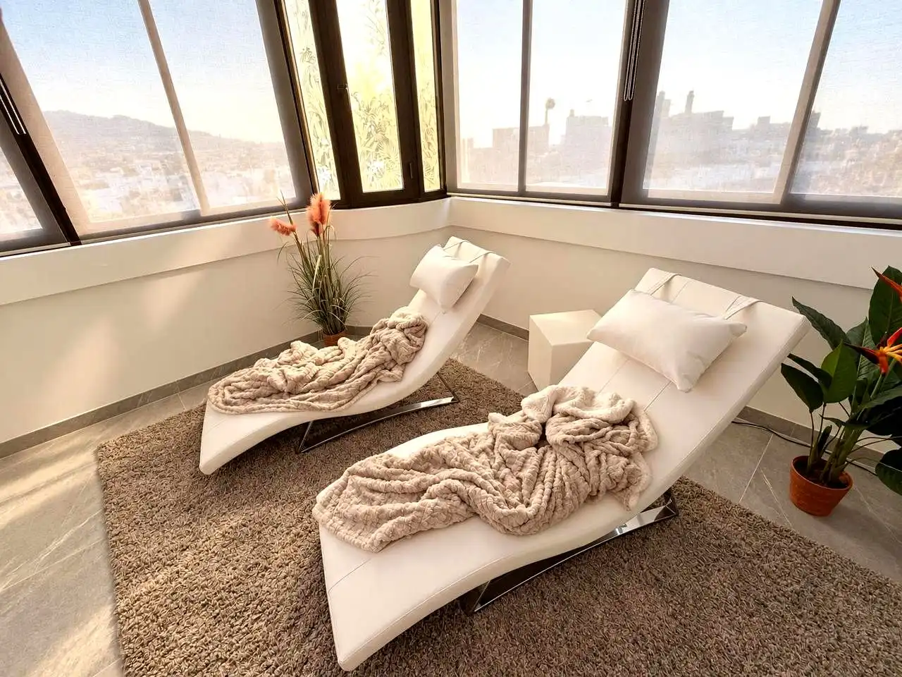 Living room of Attic for sale in Santa Cruz de Tenerife  with Air Conditioner, Terrace and Storage room