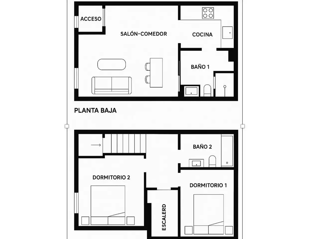 Piso en venta en Madrid con Calefacción