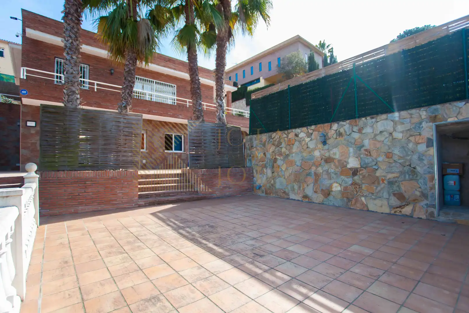 Vista exterior de Casa o xalet en venda en Lloret de Mar amb Calefacció, Jardí privat i Terrassa