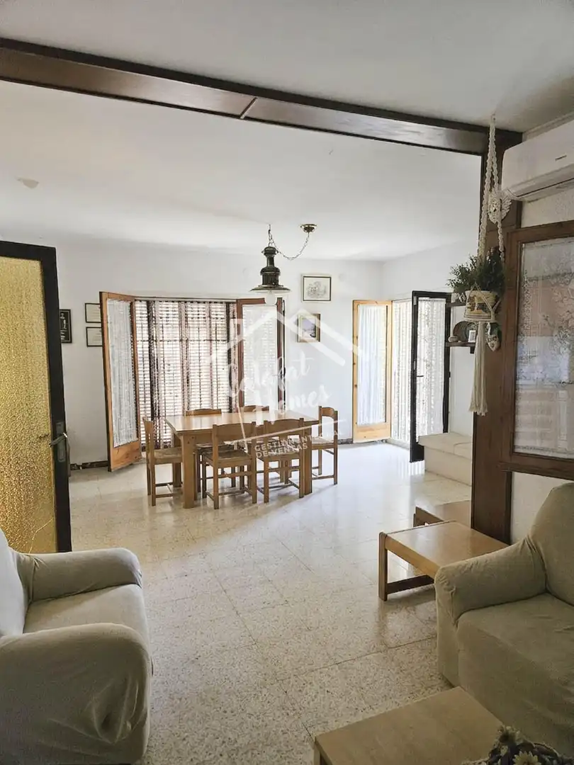 Wohnzimmer von Haus oder Chalet zum Verkauf in L'Ametlla de Mar  mit Privatgarten, Terrasse und Waschmaschine