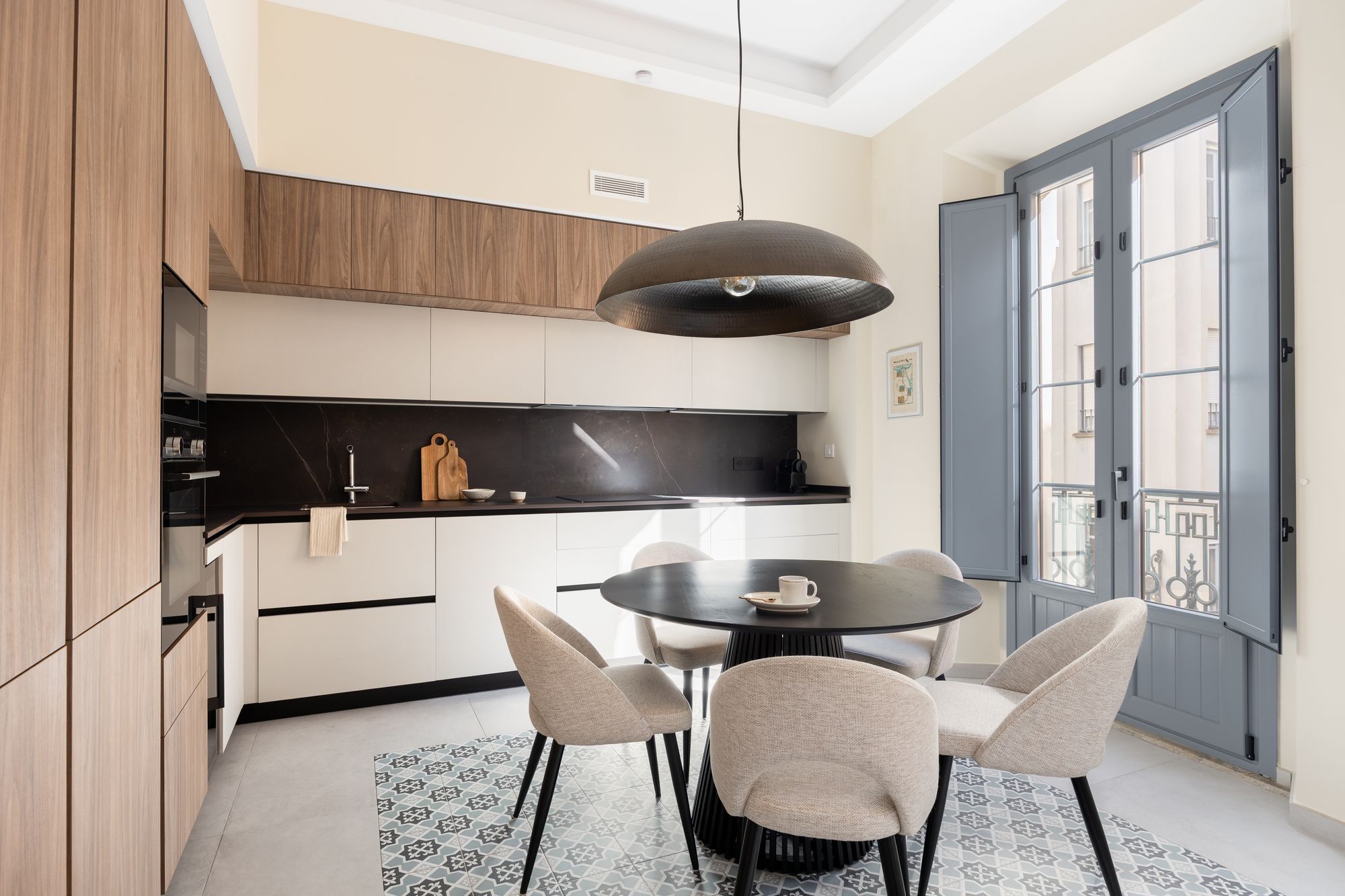 Cocina de Apartamento en venta en Málaga Capital con Balcón