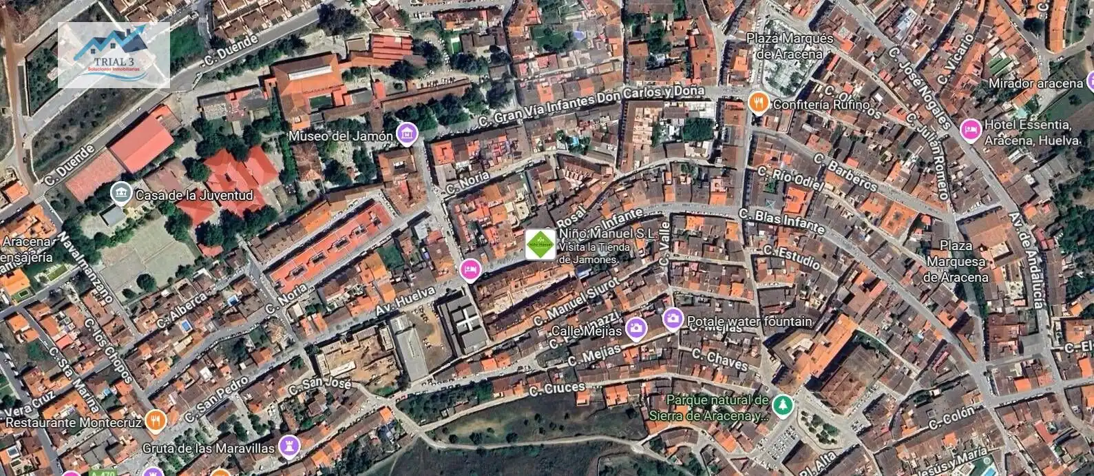 Vista exterior de Piso en venta en Aracena con Terraza y Balcón