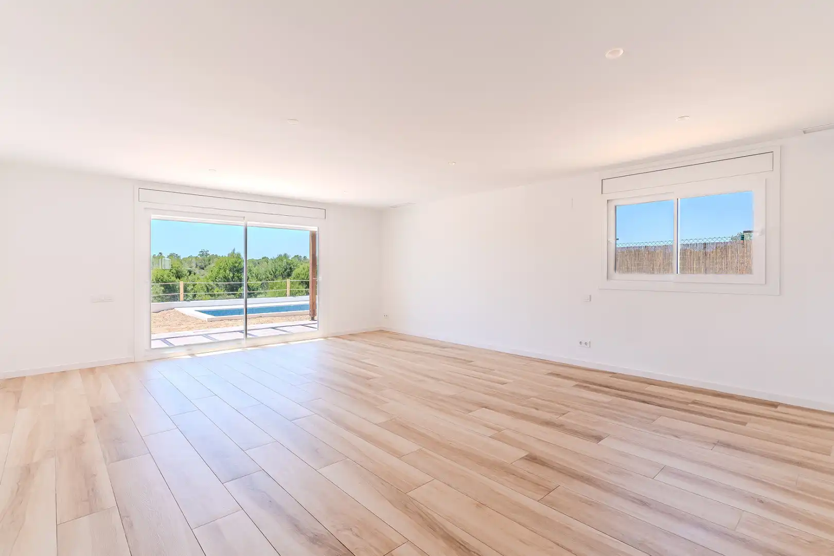 Wohnzimmer von Haus oder Chalet zum Verkauf in L'Ametlla de Mar  mit Klimaanlage, Heizung und Privatgarten