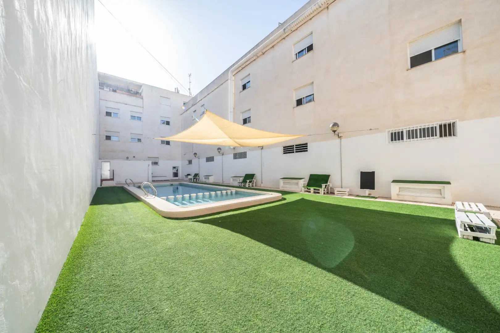 Swimming pool of Flat for sale in San Javier  with Terrace, Swimming Pool and Community pool