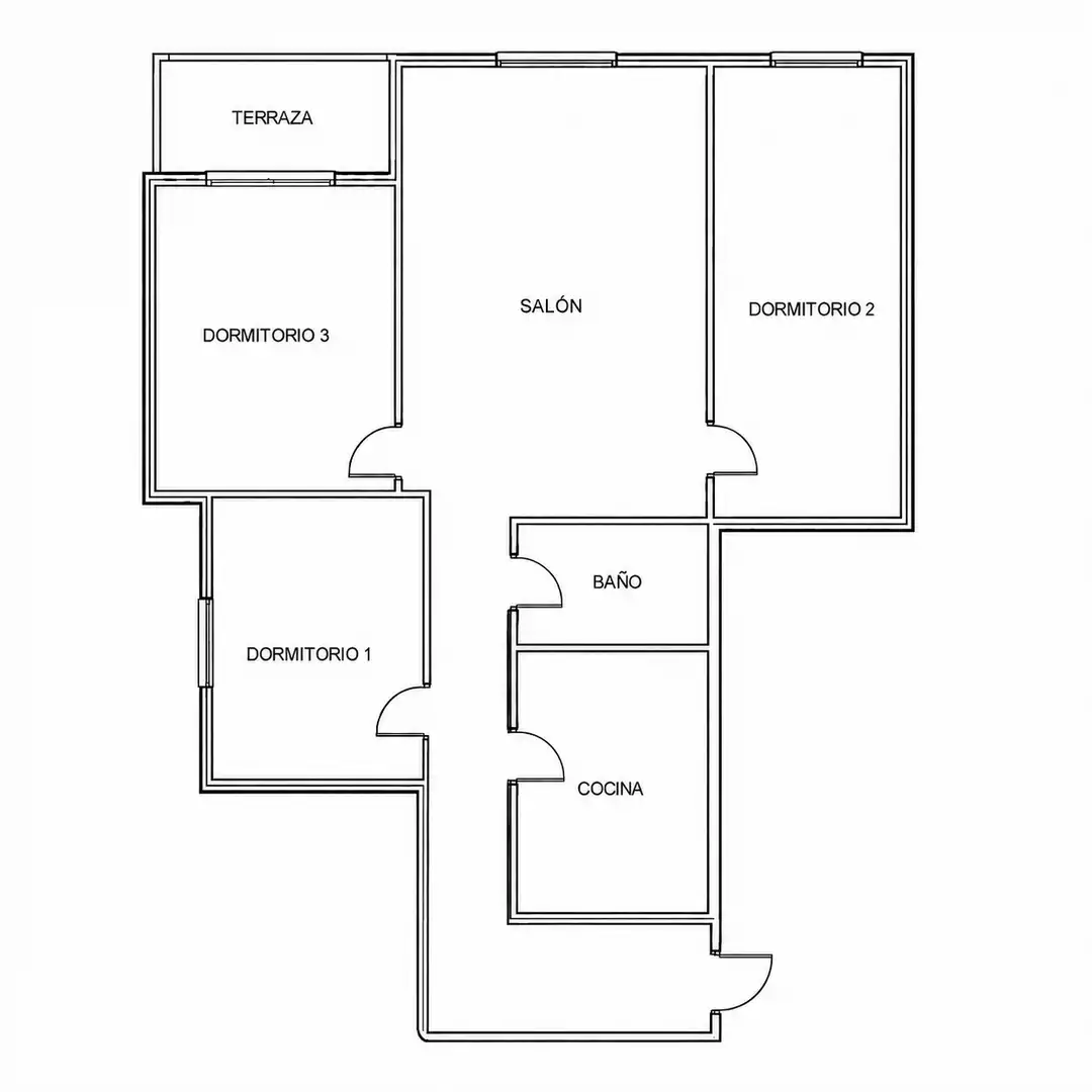 Flat for sale in Granada  with Air Conditioner and Balcony