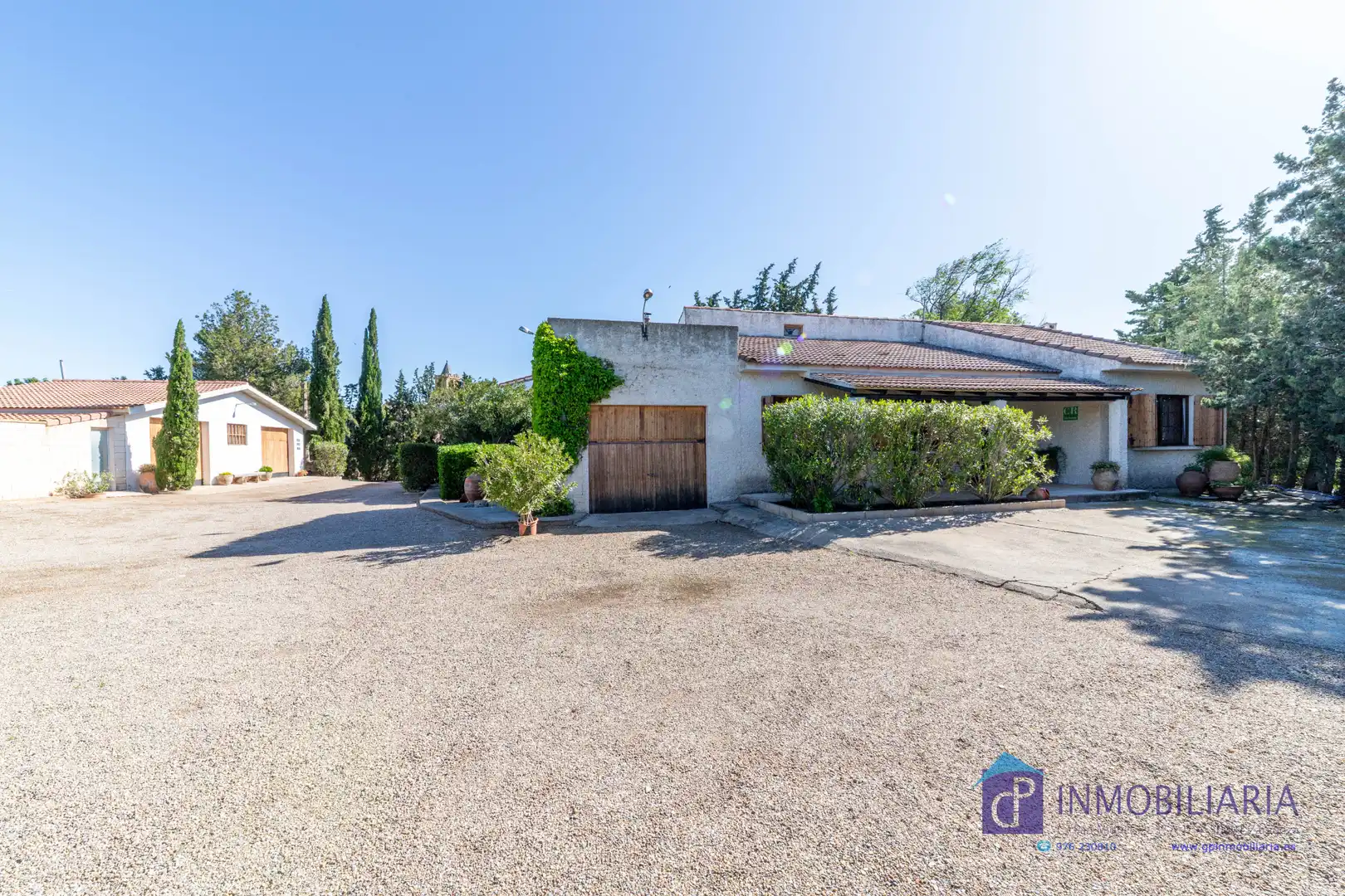 Vista exterior de Casa o chalet en venta en Quinto con Aire acondicionado, Calefacción y Jardín privado