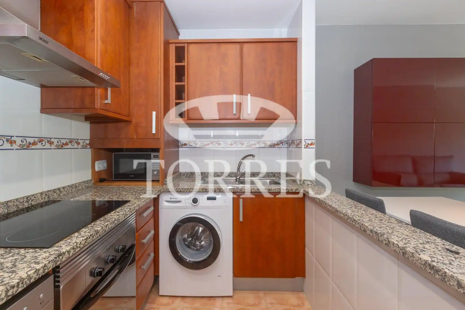 Cocina de Piso en venta en Málaga con Aire acondicionado, Parquet y Piscina comunitaria