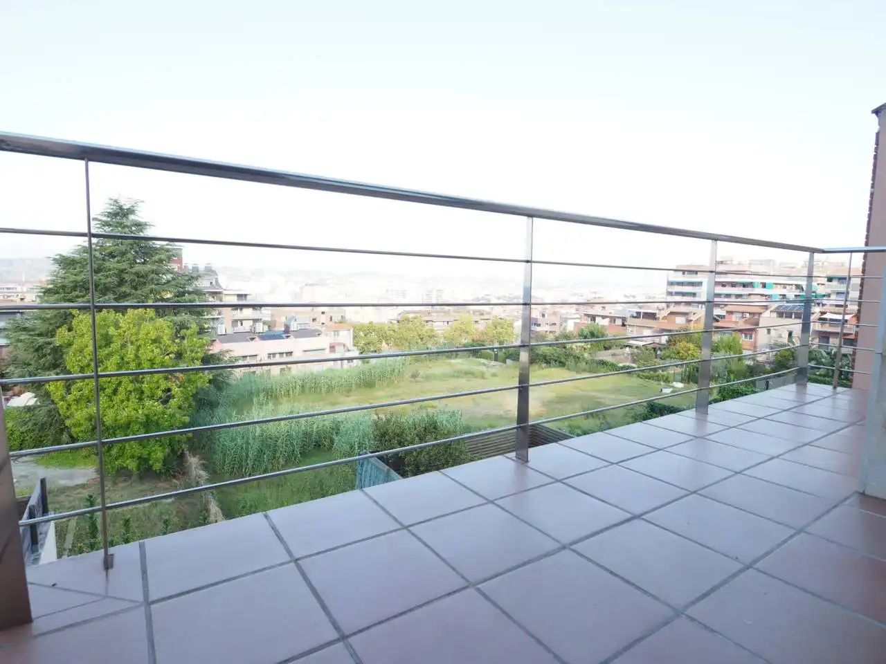 Terrassa de Casa adosada en venda en Granollers amb Calefacció, Jardí privat i Terrassa