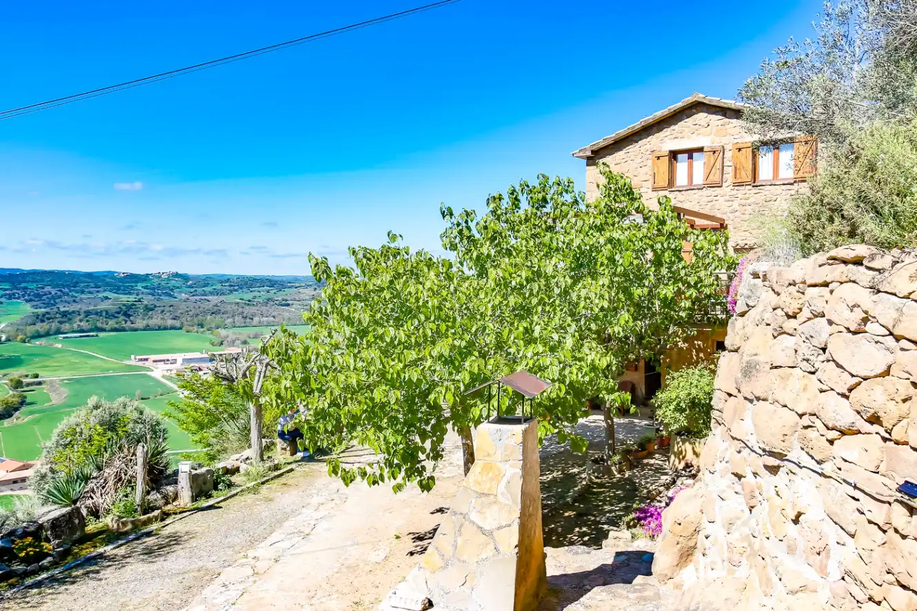 Vista exterior de Finca rústica en venda en Vilanova de l'Aguda