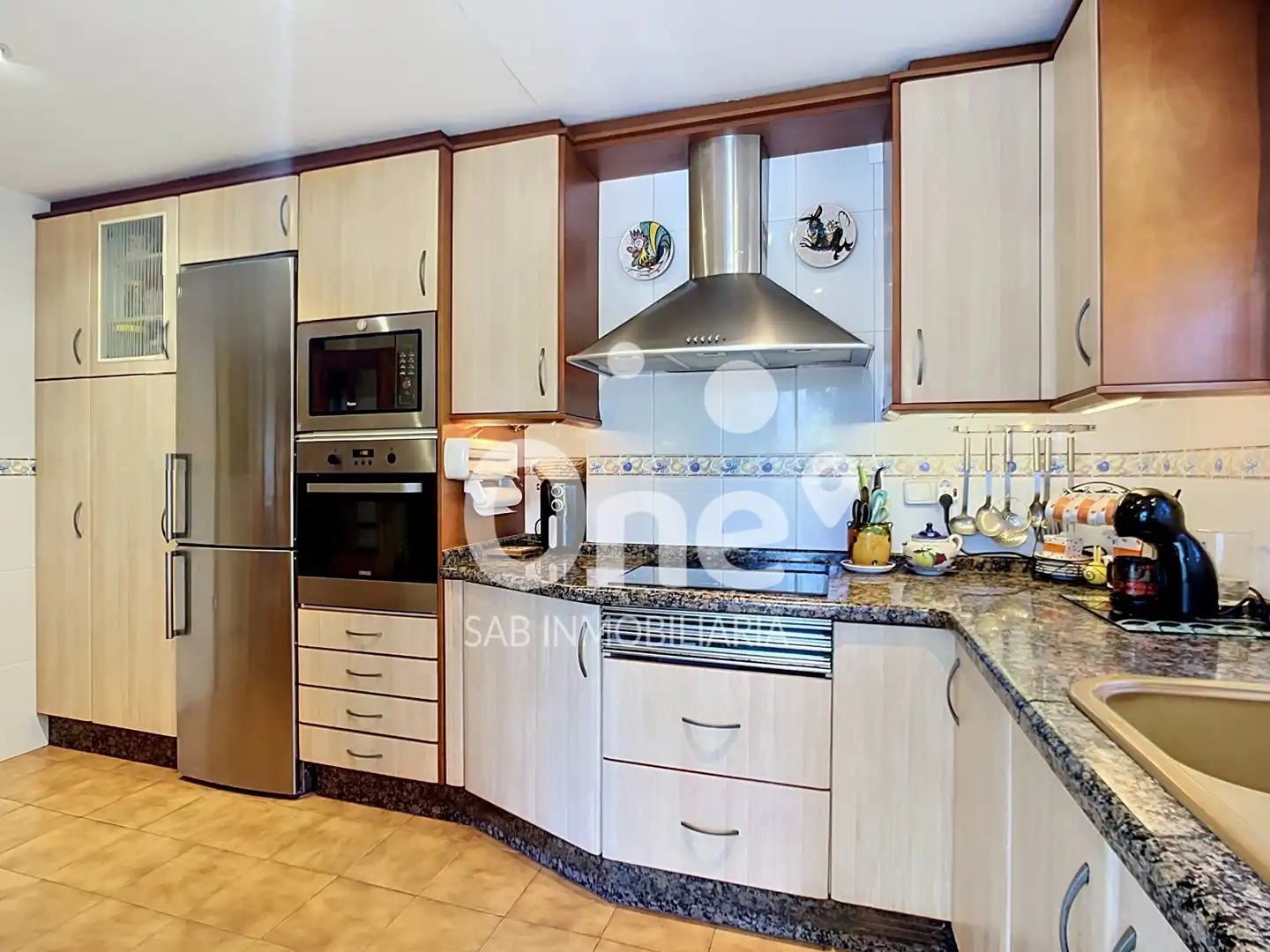 Cocina de Casa o chalet en venta en L'Eliana con Aire acondicionado, Calefacción y Jardín privado