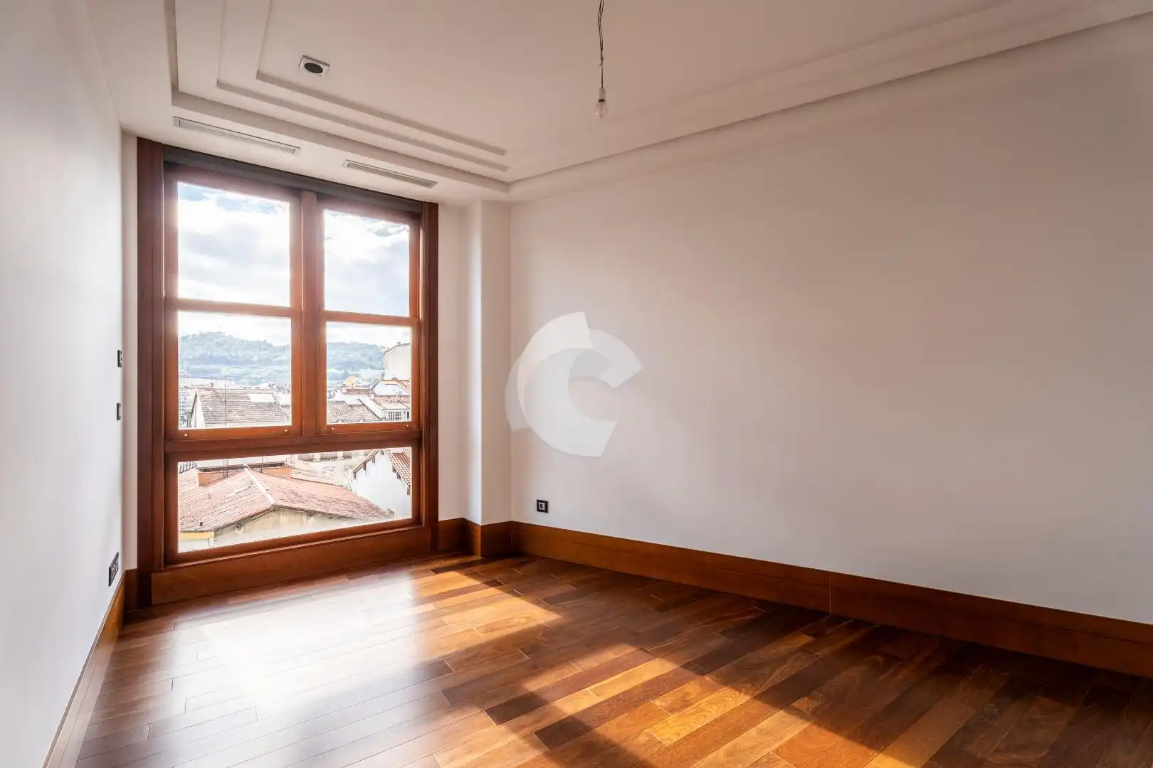 Bedroom of Flat for sale in Ourense Capital   with Heating, Parquet flooring and Storage room