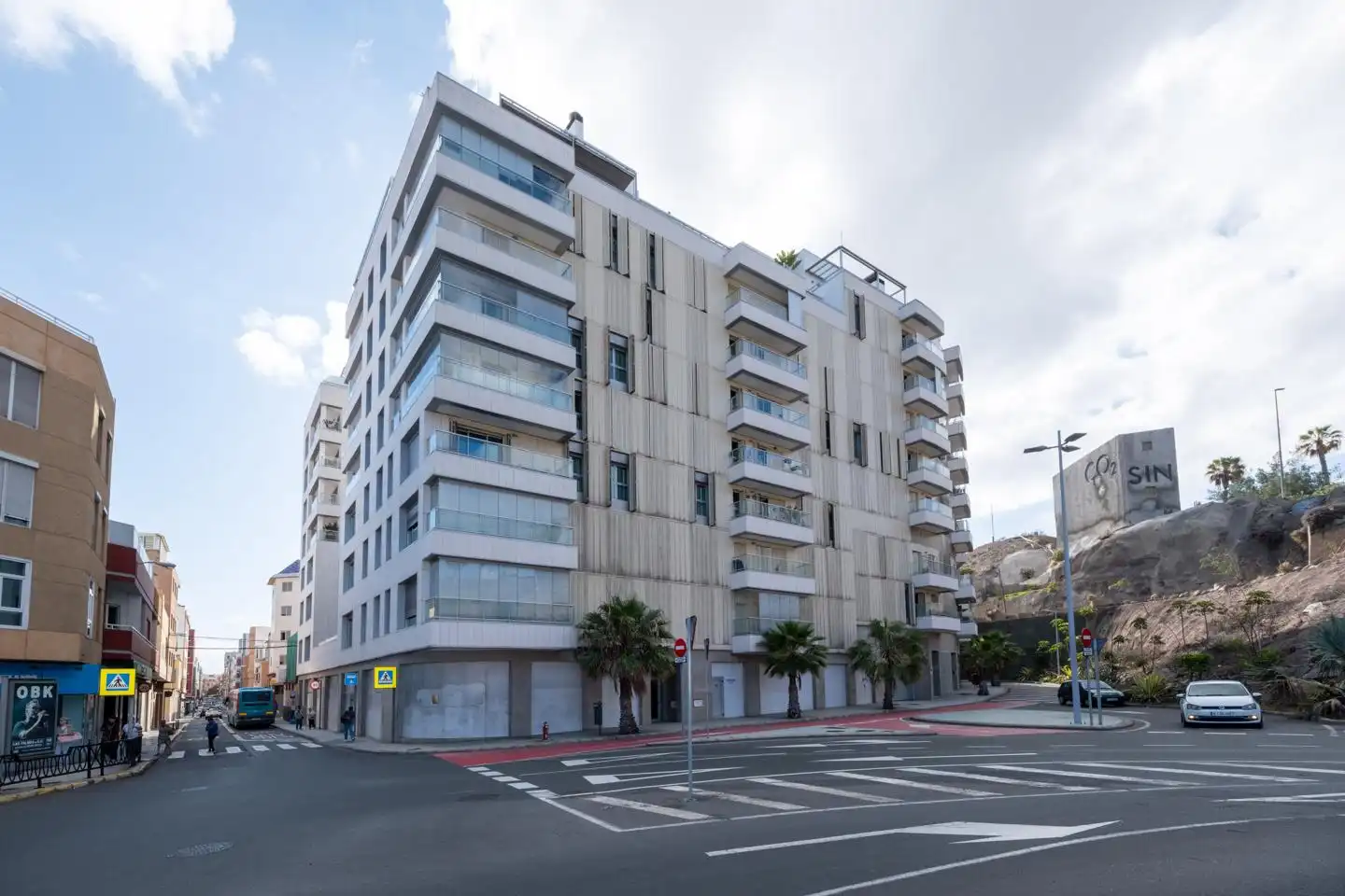 Vista exterior de Ático de alquiler en Las Palmas de Gran Canaria