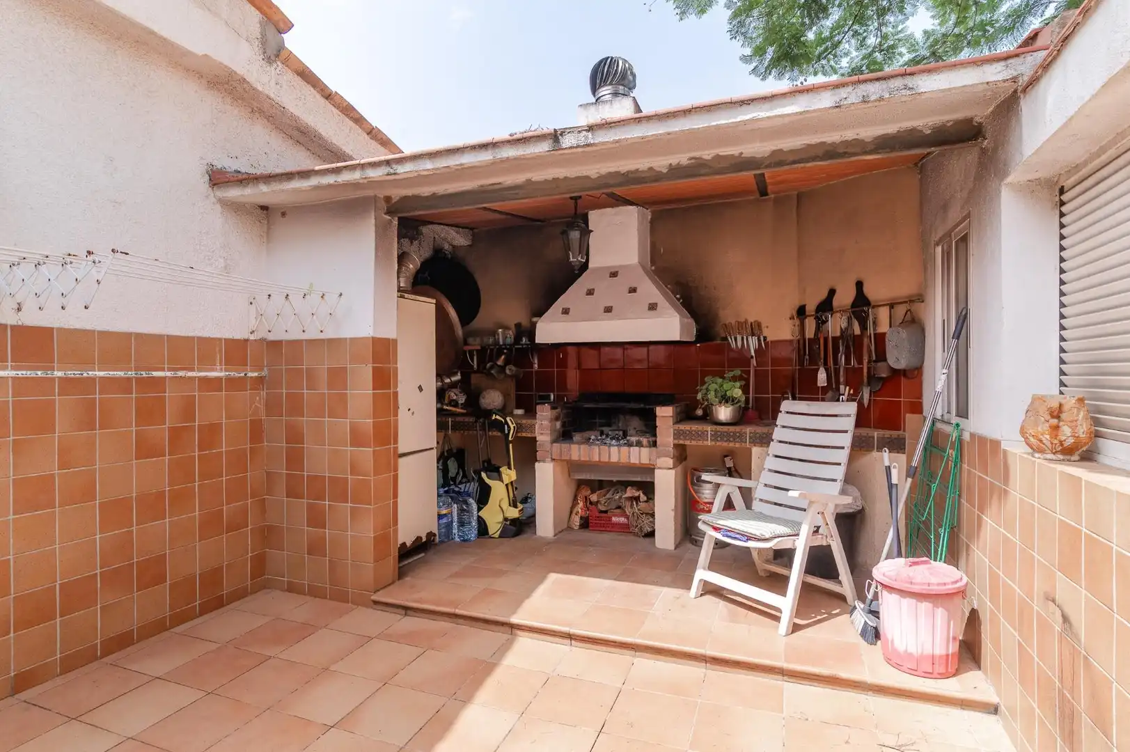 Cuina de Casa o xalet en venda en Castellón de la Plana / Castelló de la Plana amb Calefacció, Jardí privat i Terrassa