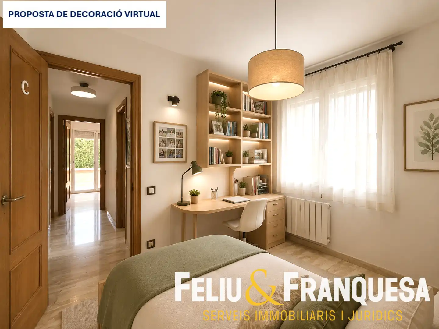 Bedroom of Houses for sale in Sant Cugat del Vallès  with Heating, Private garden and Terrace