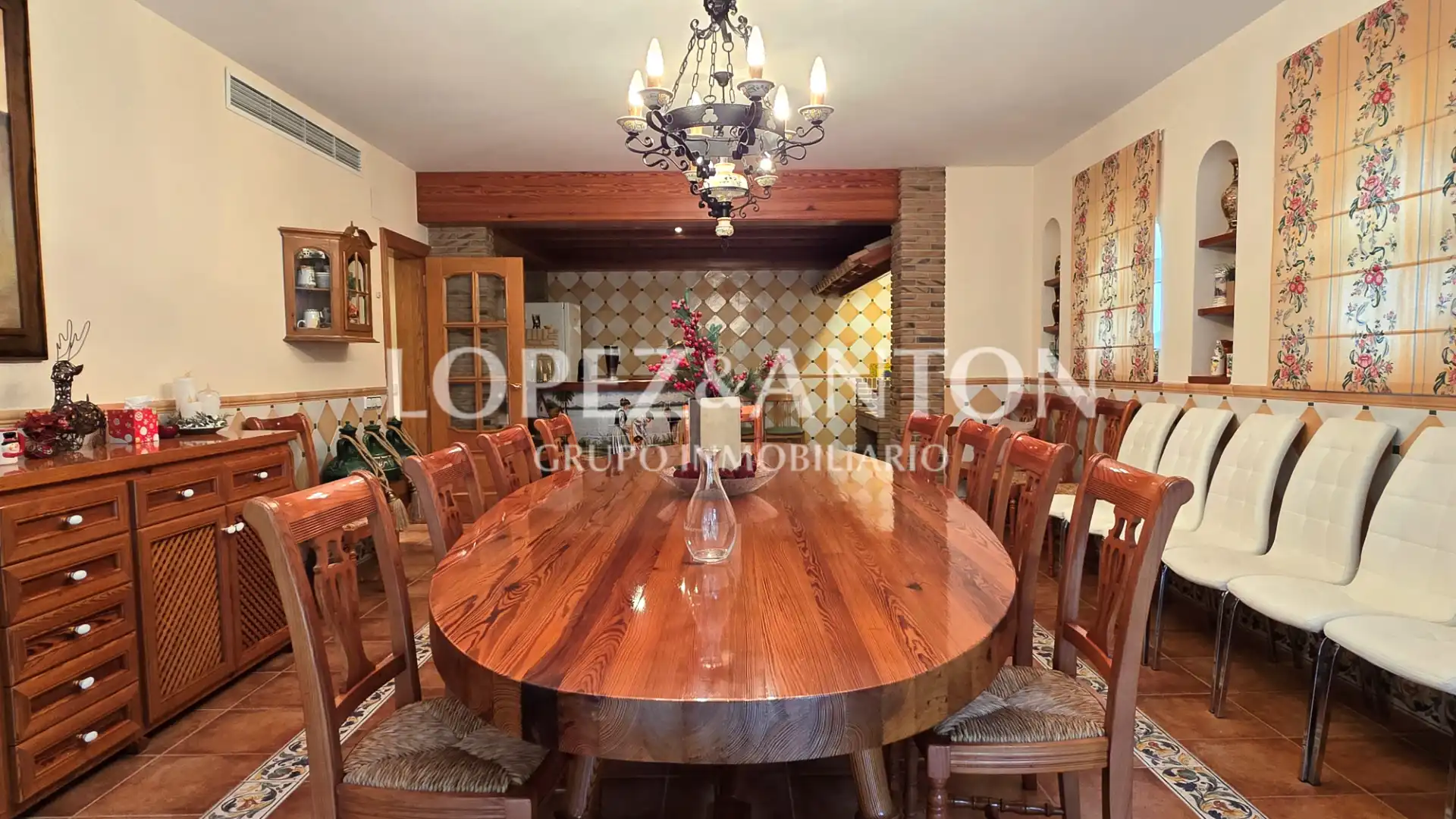 Comedor de Casa o chalet en venta en Benaguasil con Aire acondicionado, Jardín privado y Parquet