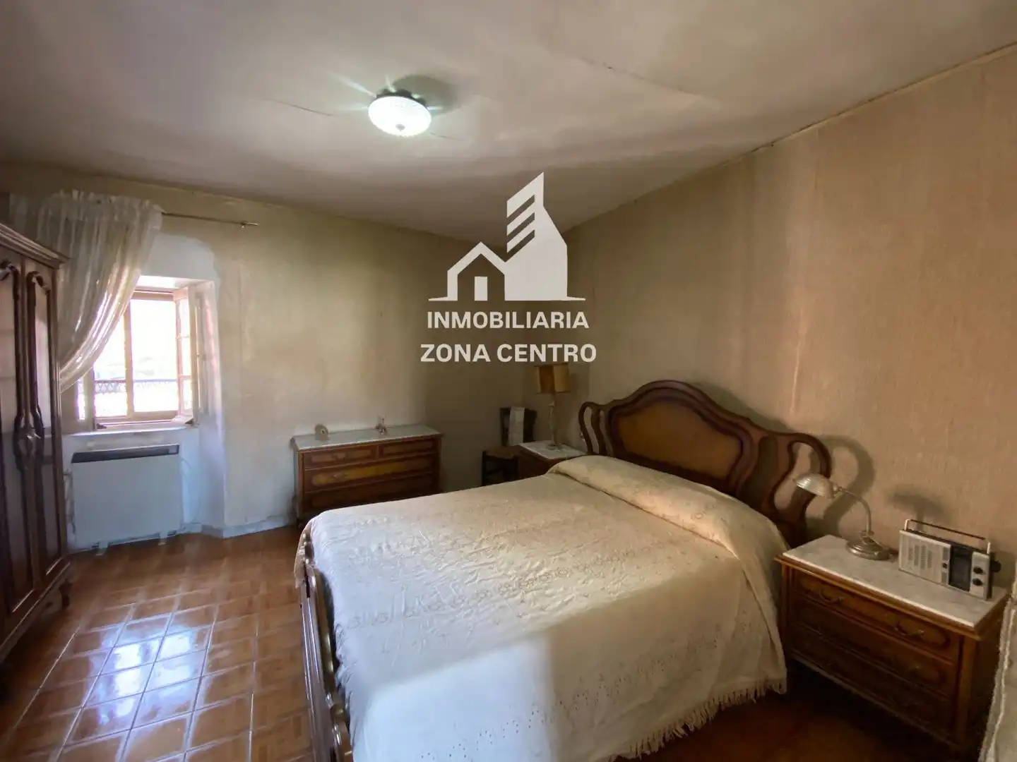 Habitación de Casa adosada en venta en Baltanás con Calefacción, Jardín privado y Amueblado