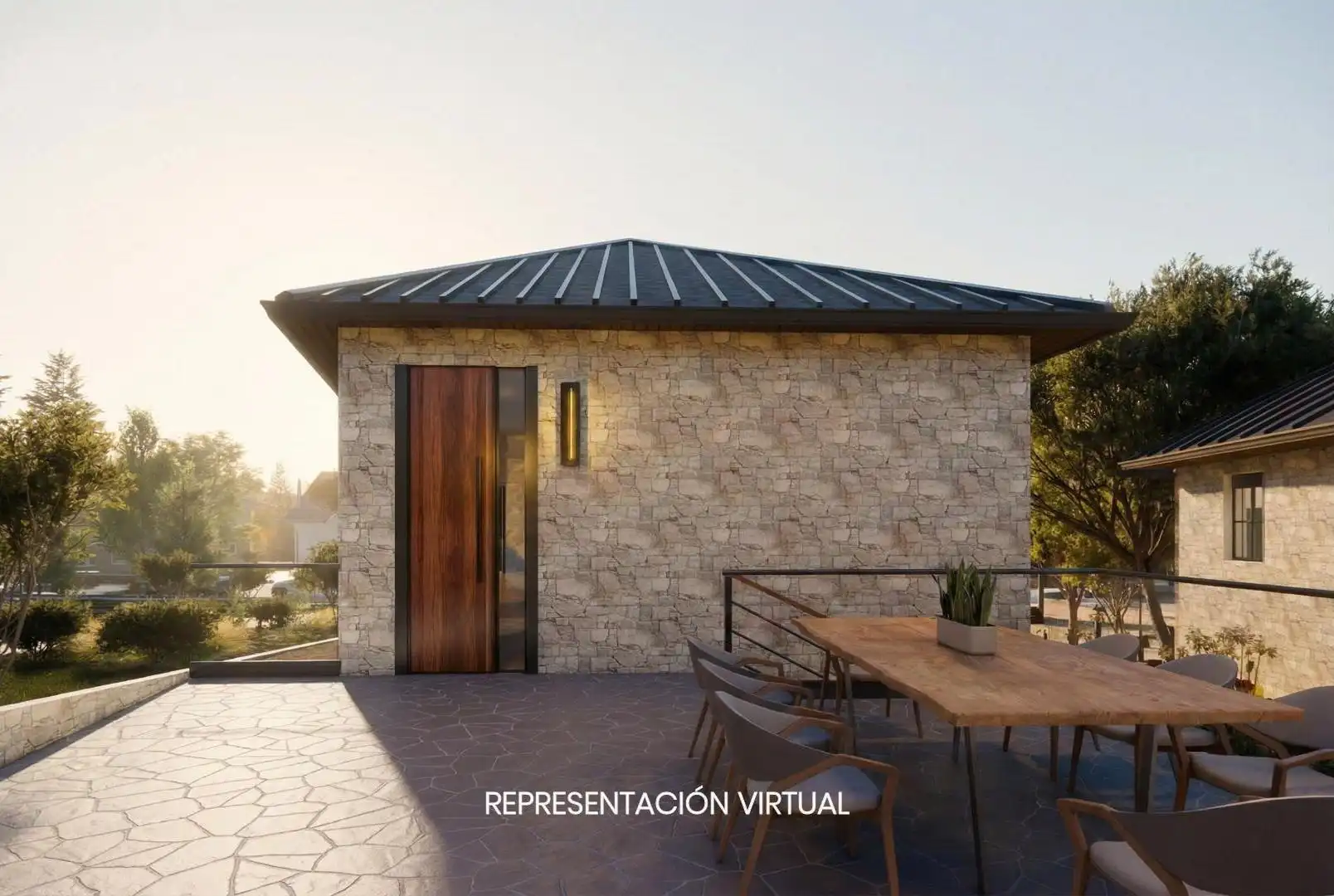 Terrasse von Gebäude zum Verkauf in Guadarrama