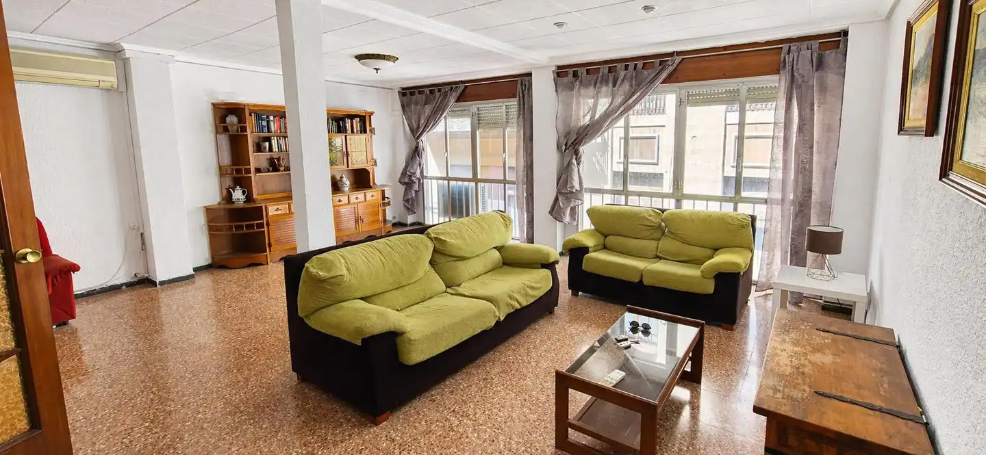 Wohnzimmer von Wohnung zum Verkauf in Elche / Elx mit Abstellraum und Möbliert