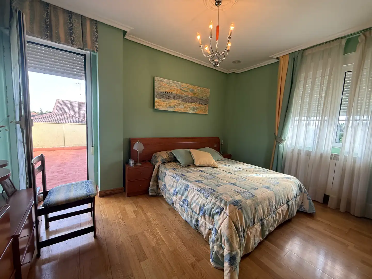 Habitación de Casa o chalet en venta en Carrión de los Condes con Aire acondicionado, Calefacción y Jardín privado