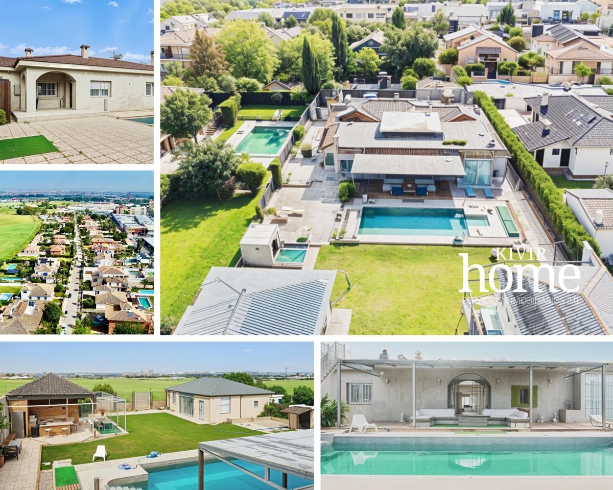 Exterior view of House or chalet for sale in Montequinto  with Air Conditioner, Private garden and Terrace