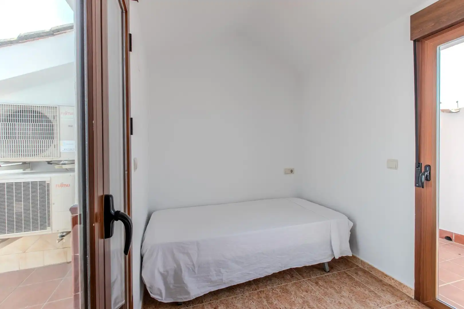 Schlafzimmer von Maisonette zur Miete in Fuengirola mit Klimaanlage, Terrasse und Möbliert
