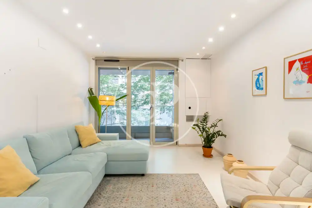 Sala de estar de Piso en venta en Valencia con Aire acondicionado, Calefacción y Jardín privado