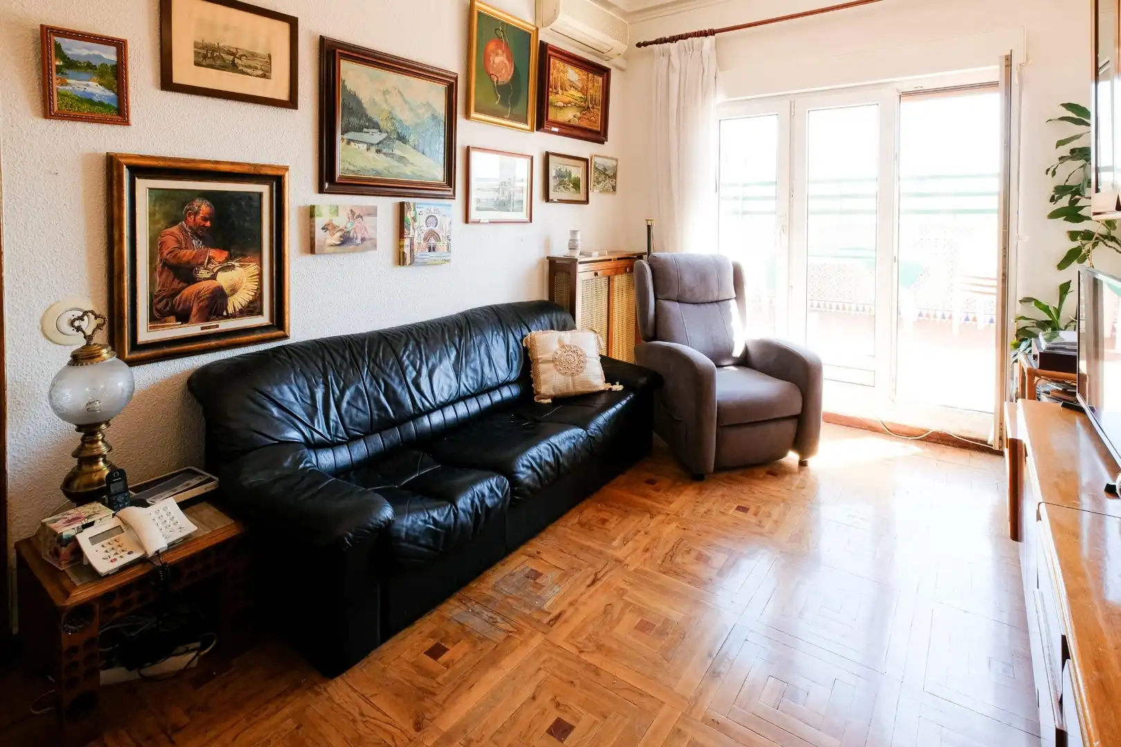 Living room of Attic for sale in Madrid  with Air Conditioner, Heating and Terrace
