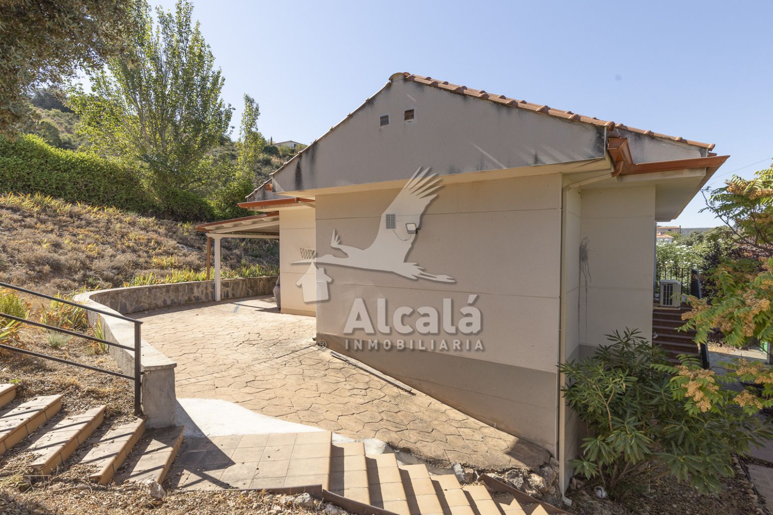 Exterior view of House or chalet for sale in Ambite  with Air Conditioner, Heating and Private garden