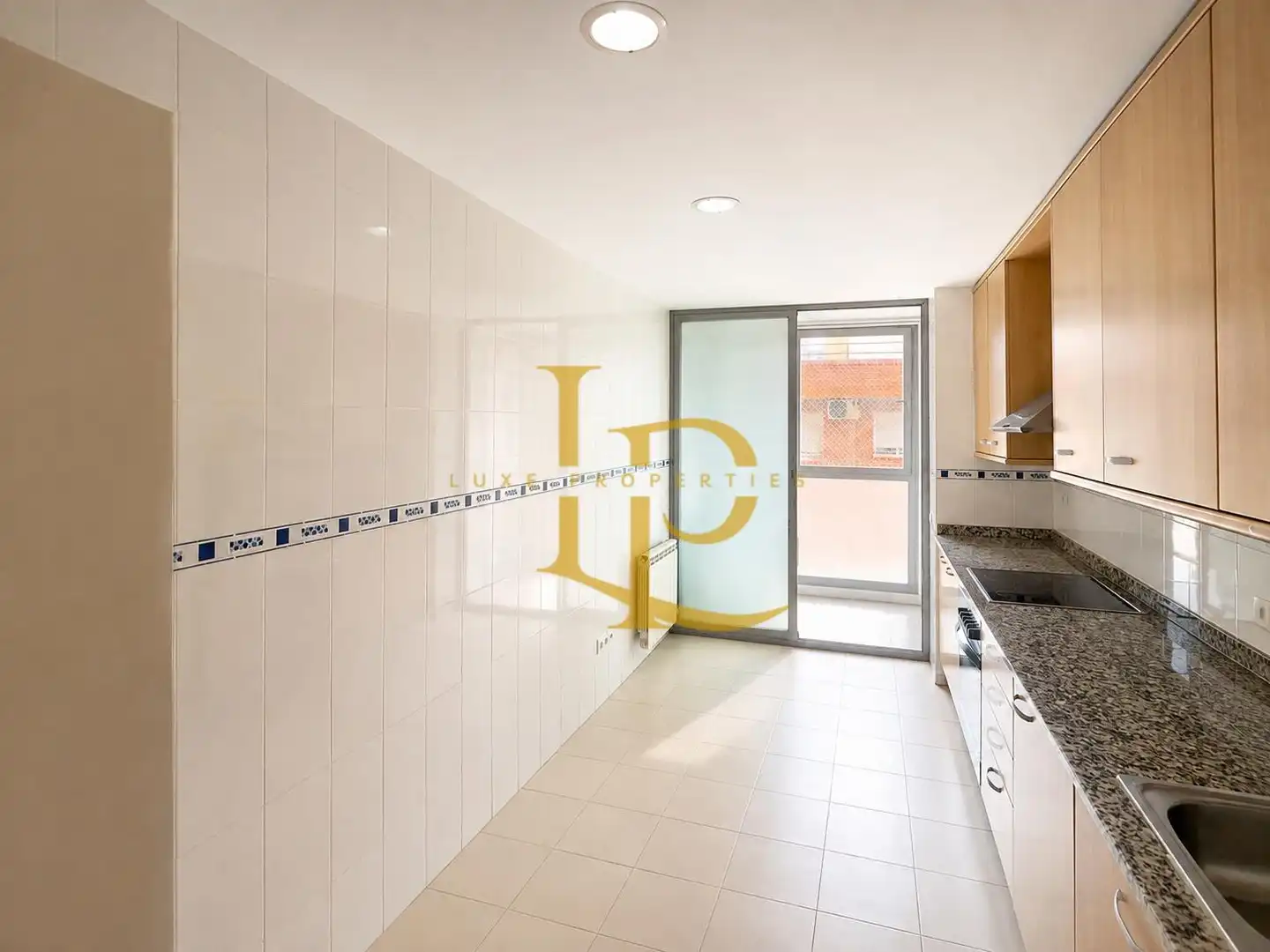Kitchen of Flat for sale in Rubí  with Heating, Parquet flooring and Storage room