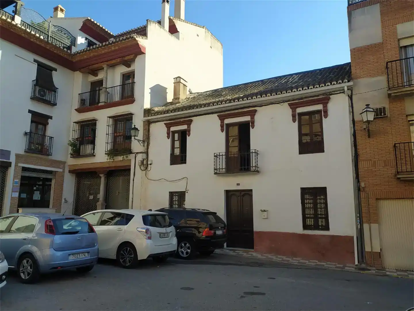 Vista exterior de Casa adosada en venda en Albolote amb Jardí privat