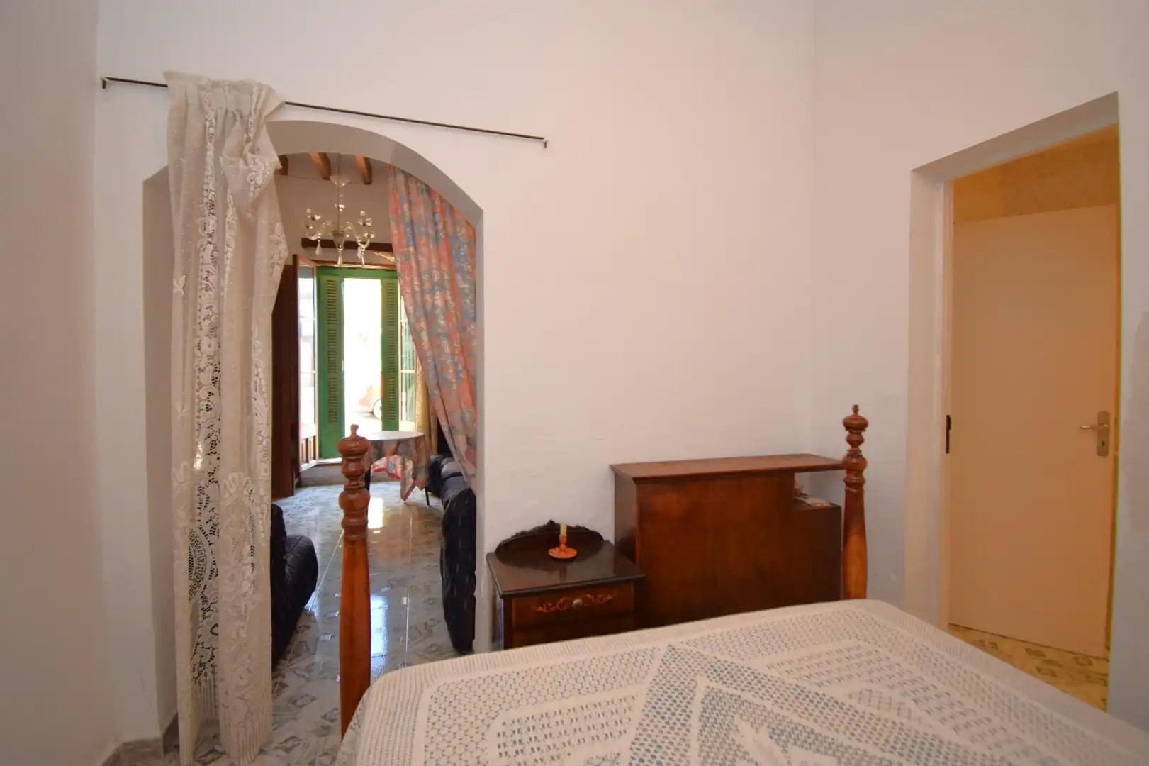 Schlafzimmer von Haus oder Chalet zum Verkauf in Llubí mit Privatgarten