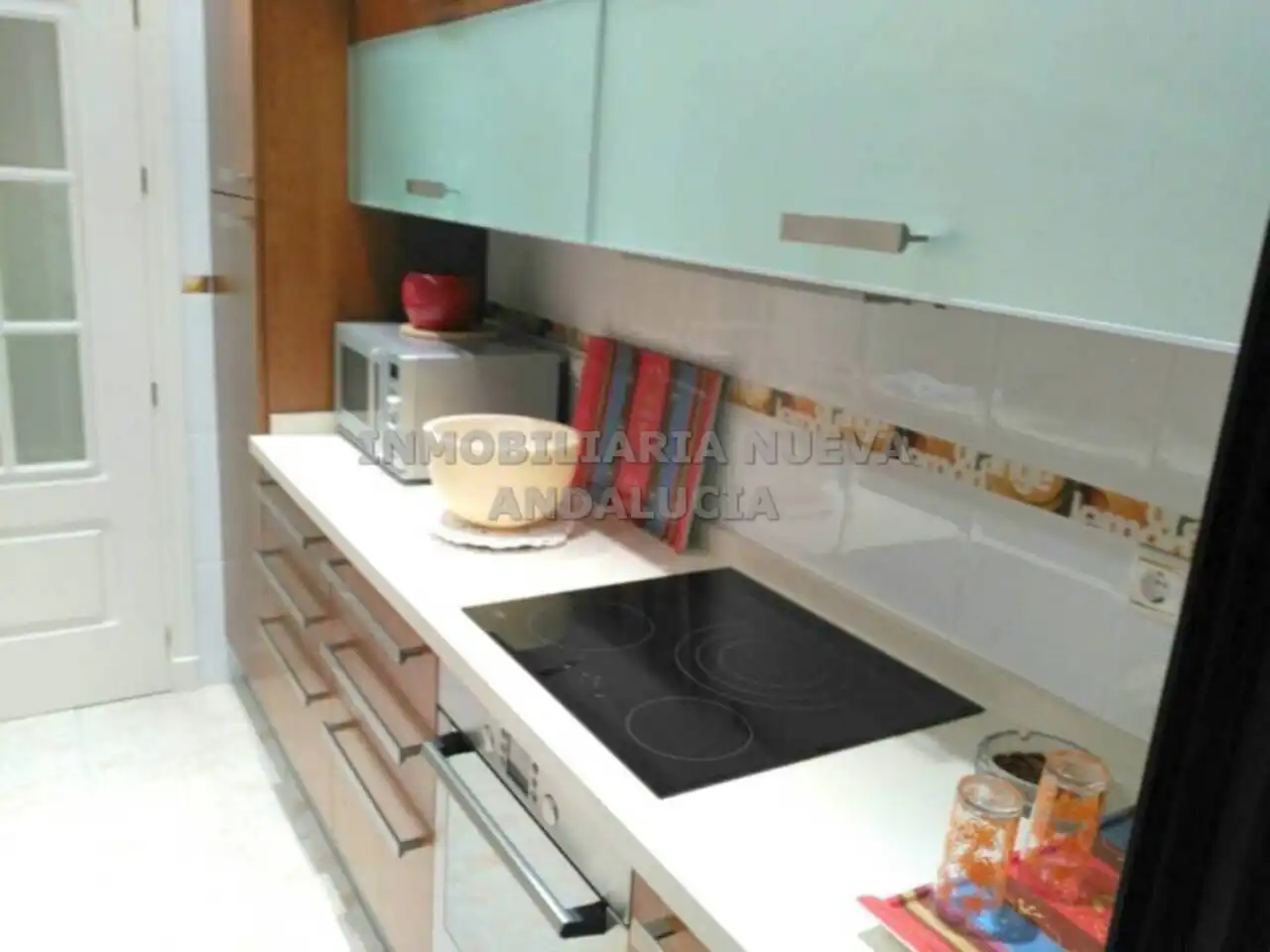 Cuina de Àtic de lloguer en Almería amb Aire condicionat, Calefacció i Terrassa