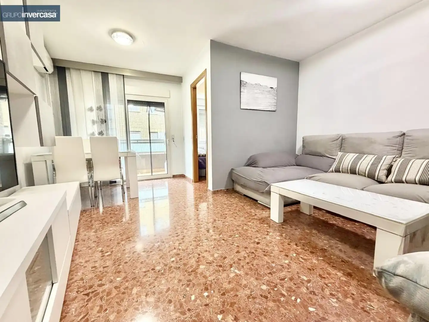 Sala de estar de Piso en venta en Quart de Poblet con Aire acondicionado y Balcón