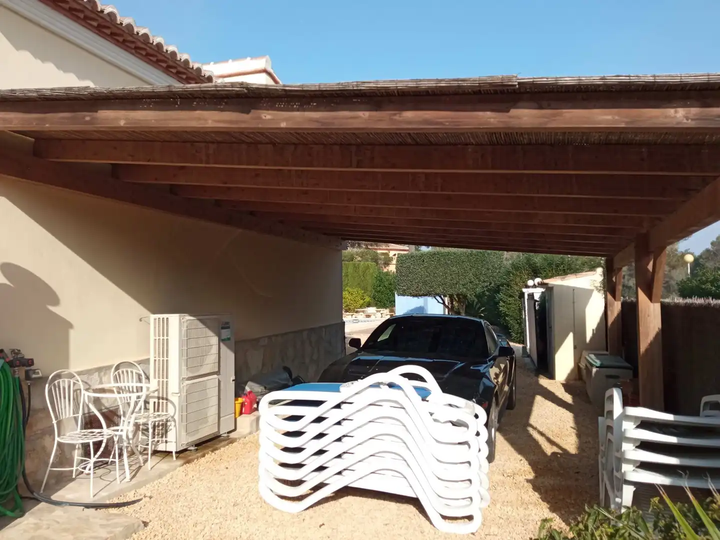 Parking of Houses for sale in Jávea / Xàbia  with Air Conditioner, Heating and Private garden
