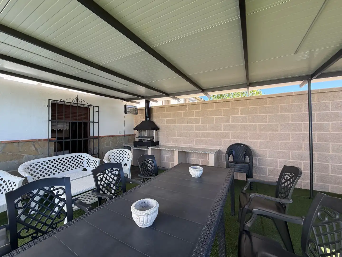 Terrasse von Country house zum Verkauf in Villanueva del Trabuco mit Privatgarten, Terrasse und Abstellraum