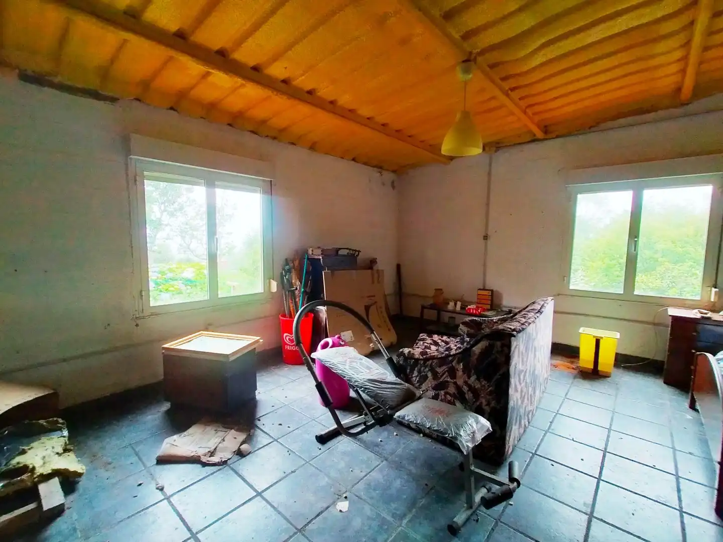 Sala de estar de Finca rústica en venta en Pravia con Jardín privado