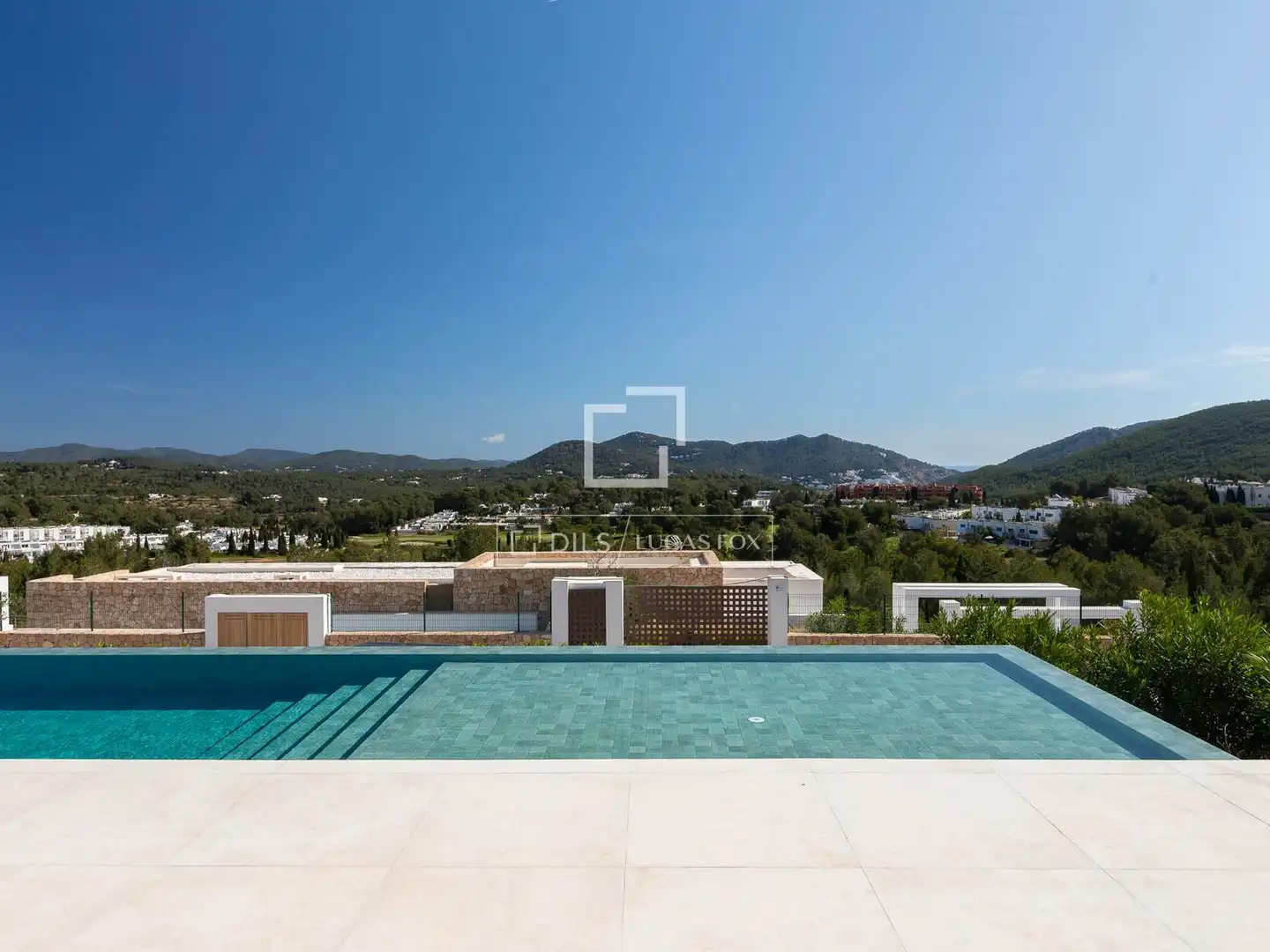 Vista exterior de Casa o chalet en venta en Santa Eulària des Riu con Aire acondicionado, Jardín privado y Terraza
