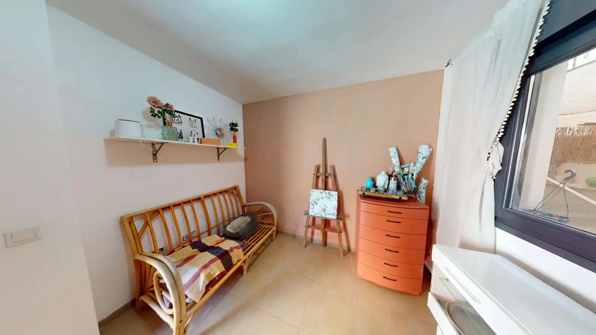 Bedroom of Flat for sale in Roquetas de Mar  with Air Conditioner, Heating and Private garden