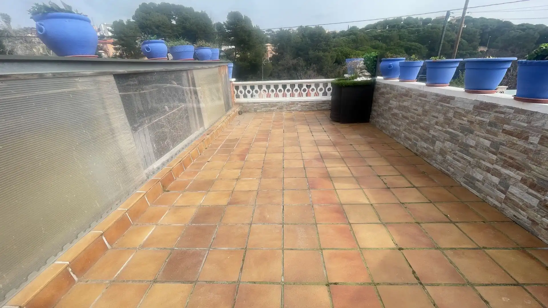 Terrassa de Casa o xalet en venda en Rubí amb Calefacció, Jardí privat i Terrassa