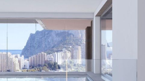 Apartamentos en construcción con piscina privada, en la provincia de Alicante, en la ciudad de Calpe. 3 habitaciones | 529 m² | A, imatge 2