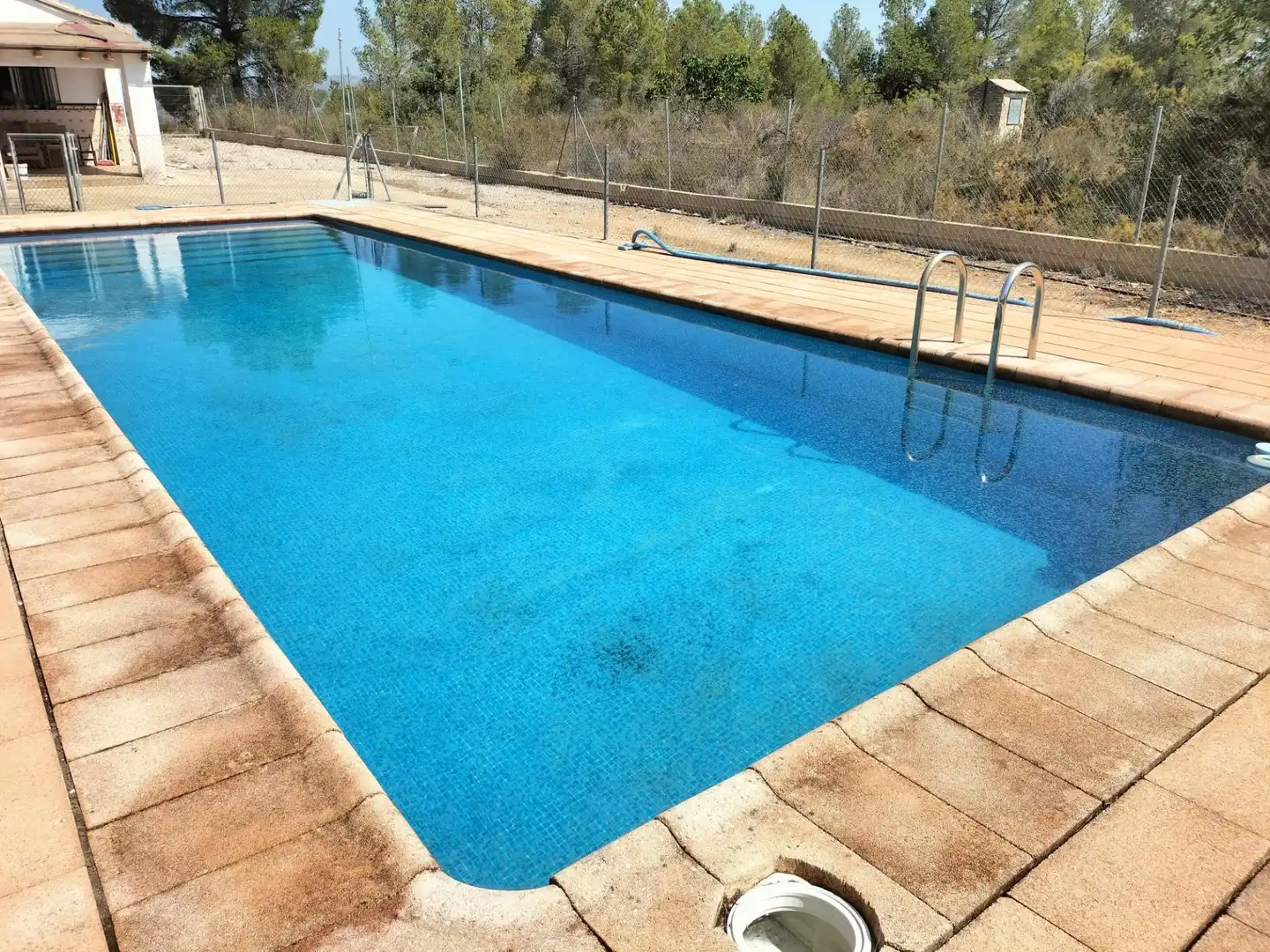Swimming pool of Houses for sale in Navarrés  with Air Conditioner, Private garden and Storage room