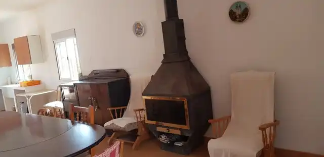 Sala d'estar de Finca rústica en venda en Tavernes de la Valldigna amb Calefacció, Jardí privat i Terrassa